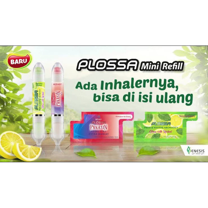 PLOSSA MINI DAN ISI ULANG
