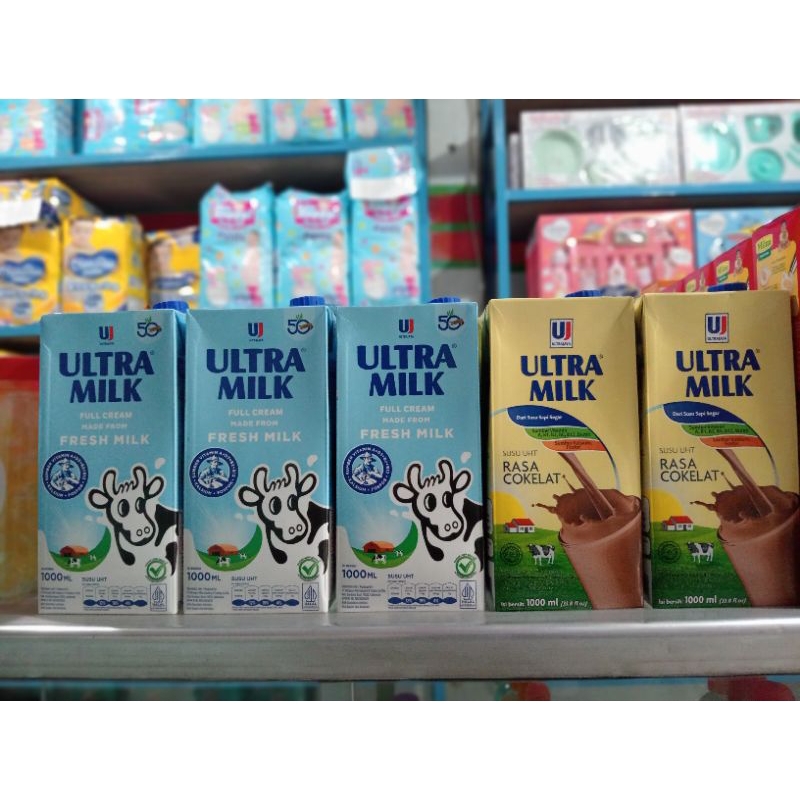 

SUSU ULTRAMILK ORIGINAL/COKELAT 1 LITER