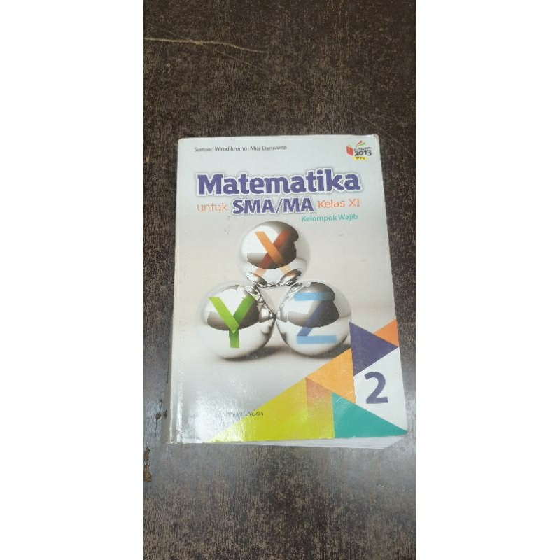 

buku matematika XYZ 2 preloved