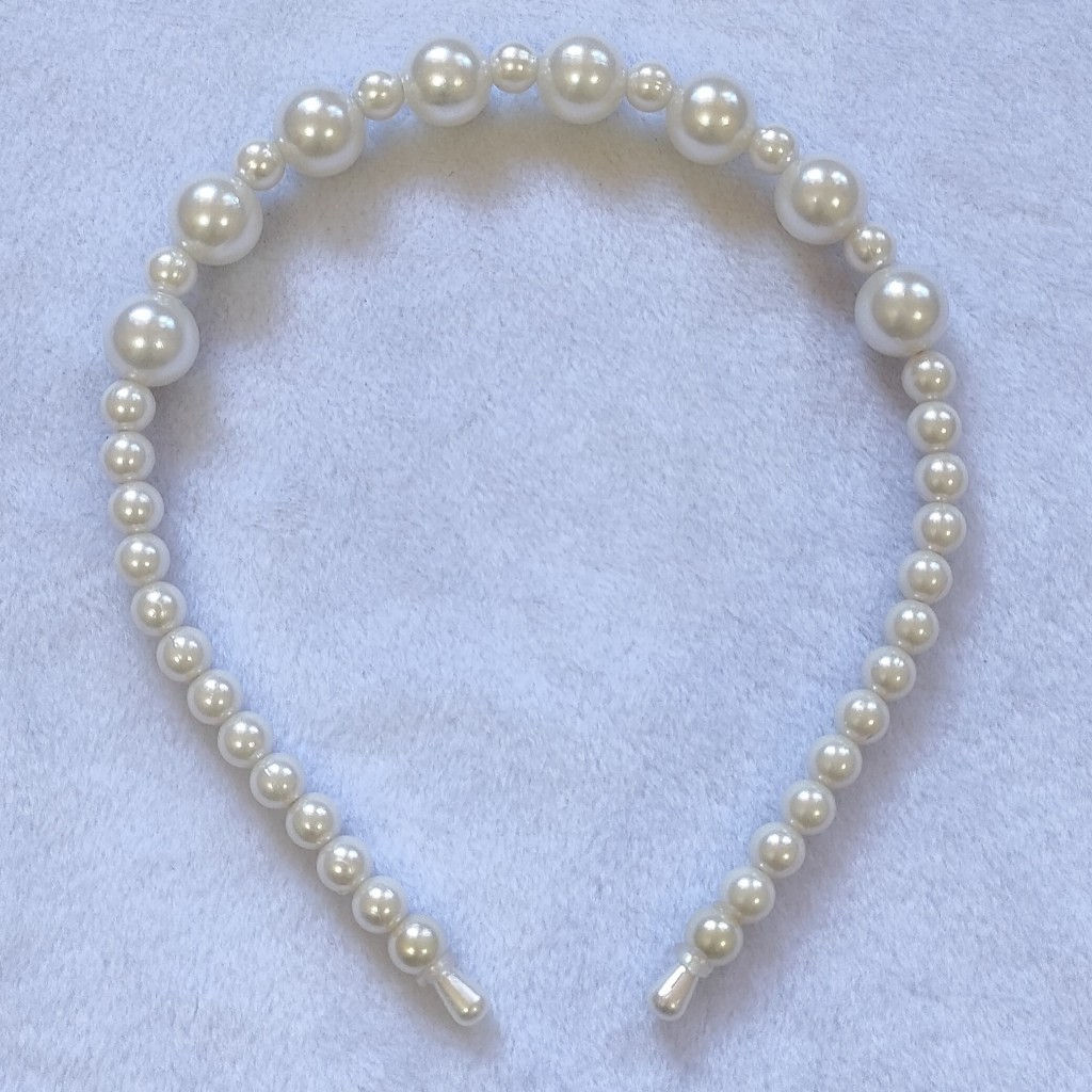 Bando Rambut Korea Bando Mutiara Aksesoris Rambut Wanita