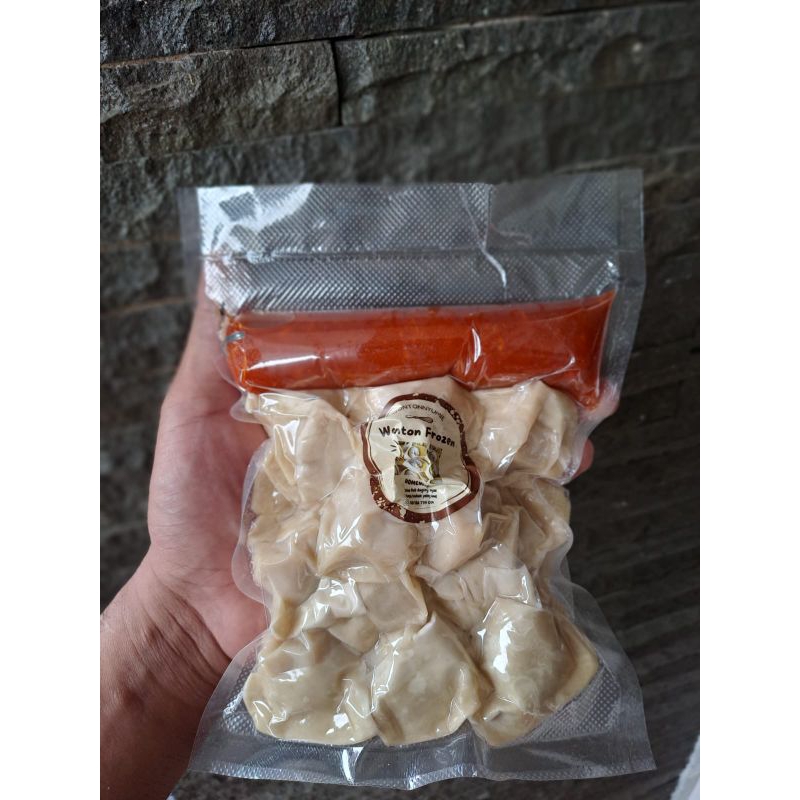 

Wonton Frozen Free Sambal (isi 12 pcs)