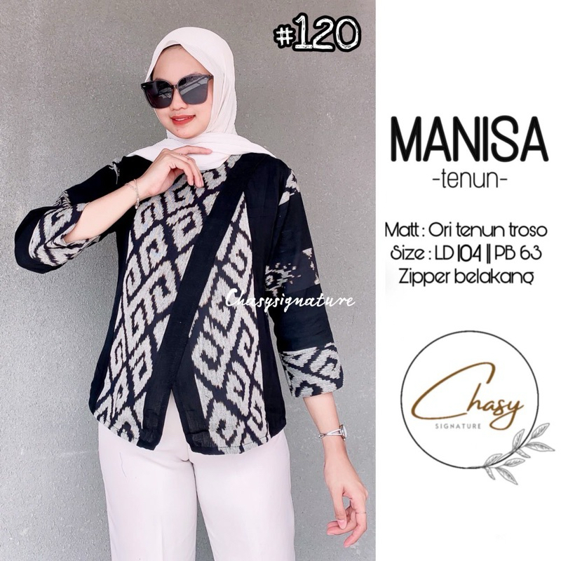 MANISA BY CHASY ATASAN BLOUSE TENUN BATIK TROSO