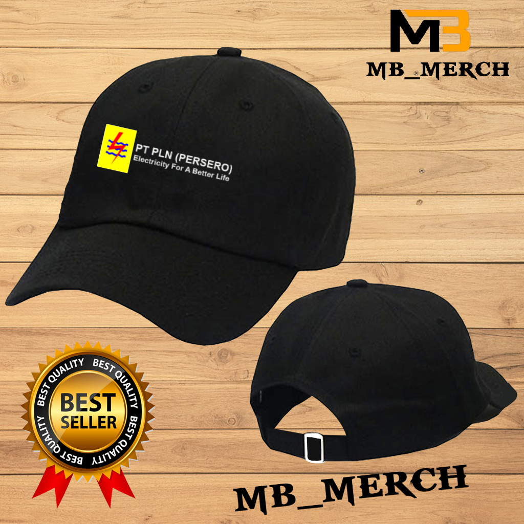 Topi Baseball PT.PLN PERSERO keren BERKUALITAS  Pria Wanita PLN PERSERO