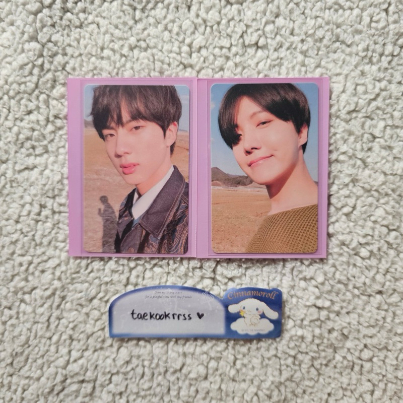 BTS Love Yourself Tear Y Hobi & Jin [LY Tear Ver.Y] (Hobi Jin Padang Pasir)