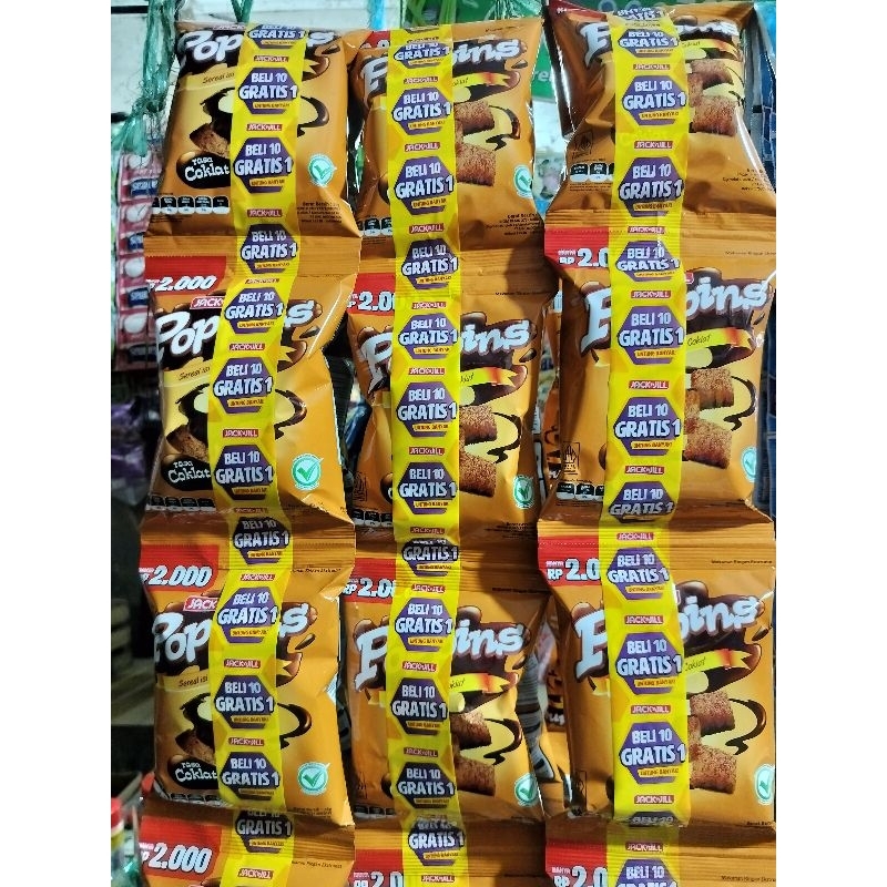 

Chiki Poppins Rasa Cokelat (1 Renceng isi 10 Pcs)