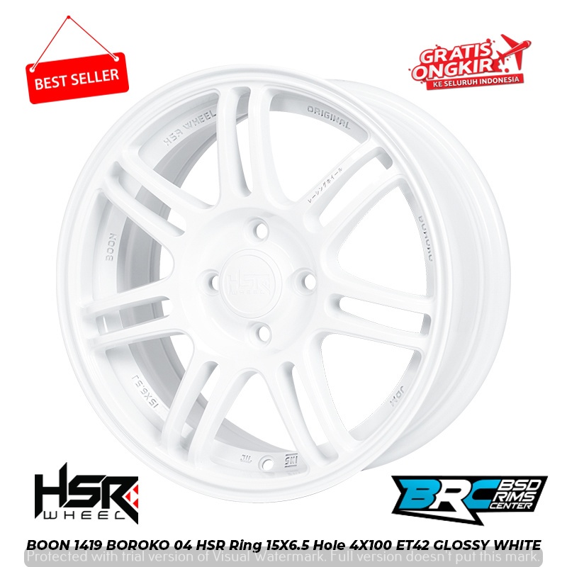 VELG HSR BOON R15 BUAT BRIO JAZZ AGYA CALYA SIGRA MOBILIO