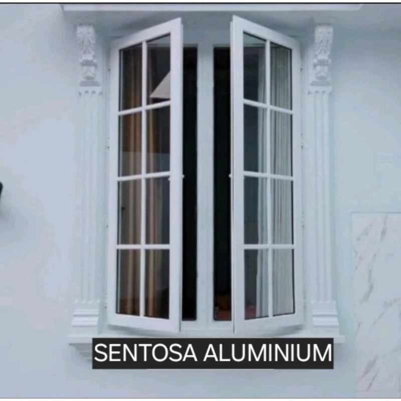 JENDELA 2 DAUN L100 x 120T ORNAMEN