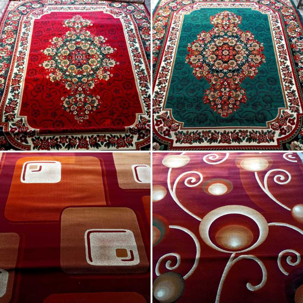 Karpet Permadani 250x330 CONCORD / EXTACY / EXPRESSION seri Bunga dan Minimalis dan Abstrak ukuran J