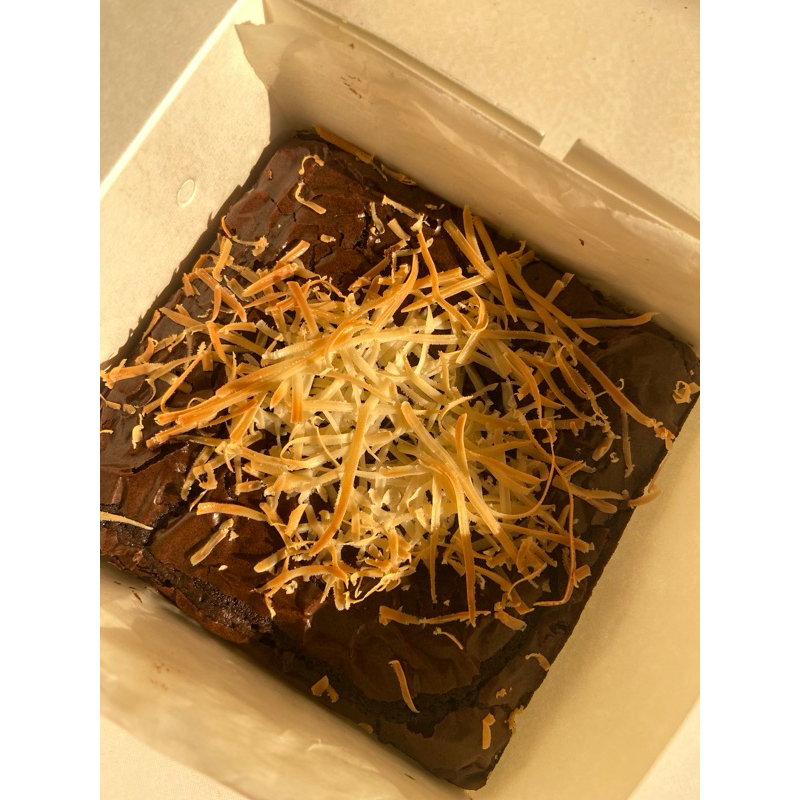 

FUDGY BROWNIES MINI 10x10 AERADELISH | BROWNIES COKLAT KEJU