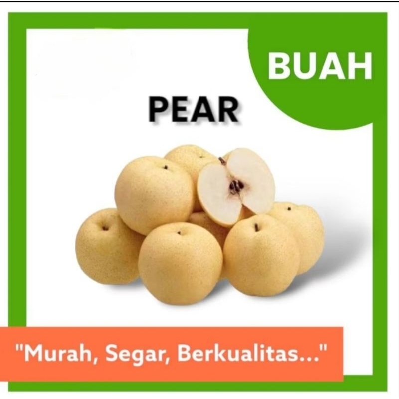 

BUAH PEAR | 1 KG | {ERLANGGA MARKET}