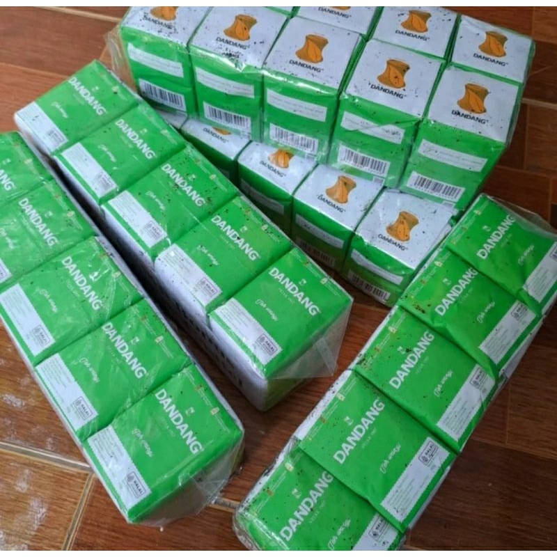 

Teh tubruk Cap Dandang Hijau, 1 Pack atau 10x40 gram, Wangi melati TANPA GELAS