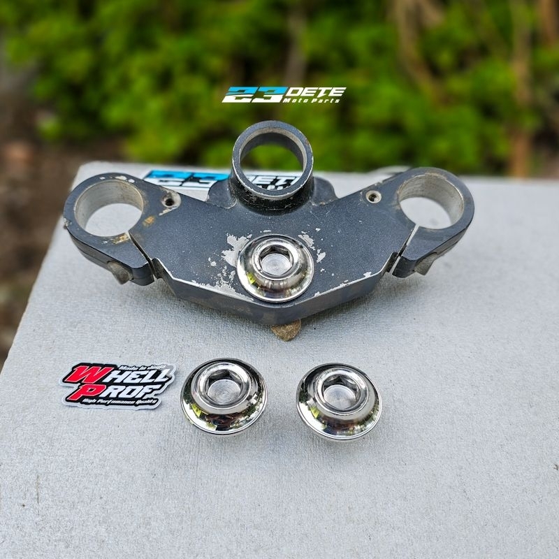 Baut T Segitiga atas Ninja SS R & RR stainless WP whellprof