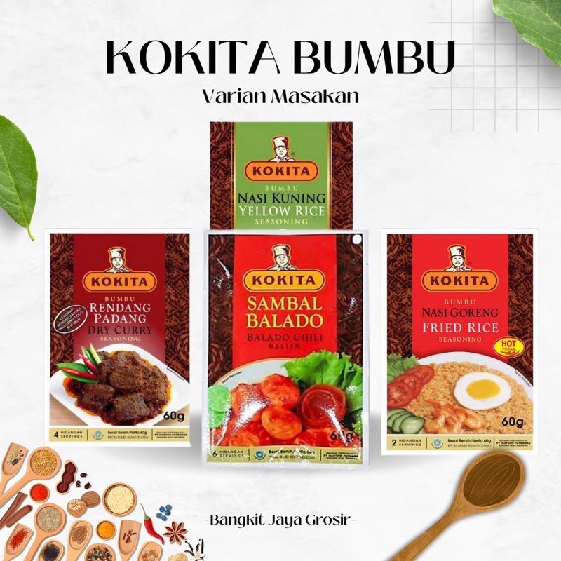 

Kokita Bumbu Instant 60G