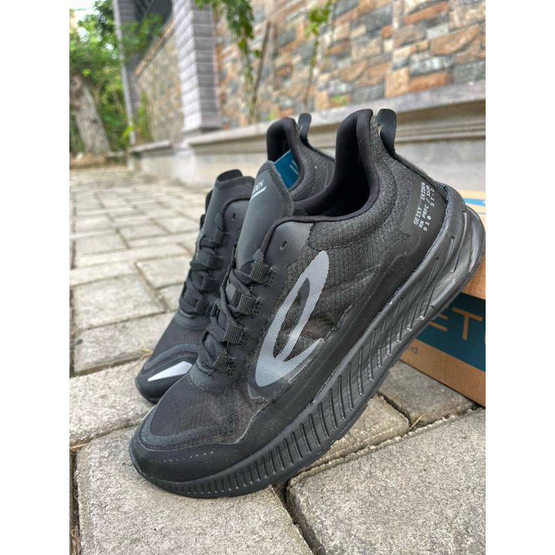 SEPATU RUNNING JUGA BISA BUAT SEKOLAH 910 NINTEN GEIST EKIDEN - HITAM ( PRODUK 100% ORI)