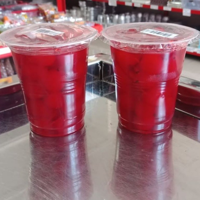 

Dijual Murah Cherry Tangkai Merah Basah isi 3 bj 15 bj Ceri Diana Maraschino Cherries with Stem K81