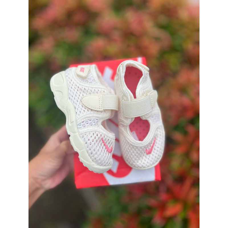 [cleosa.closet] NIKE LITTLE RIFT SAIL COCONUT MILK SIZE 21