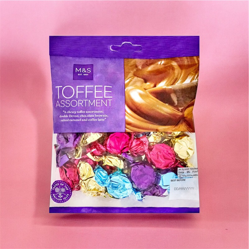 

Marks & Spencer Food Toffe Aneka Rasa 200gr