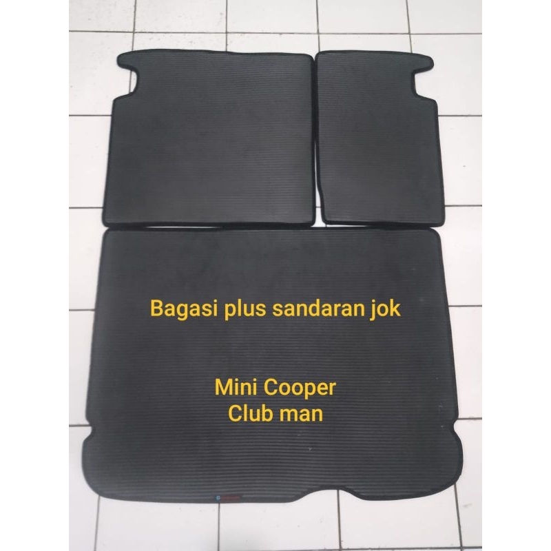 Karpet Bagasi Plus Sandaran Jok Mini Cooper Clubman