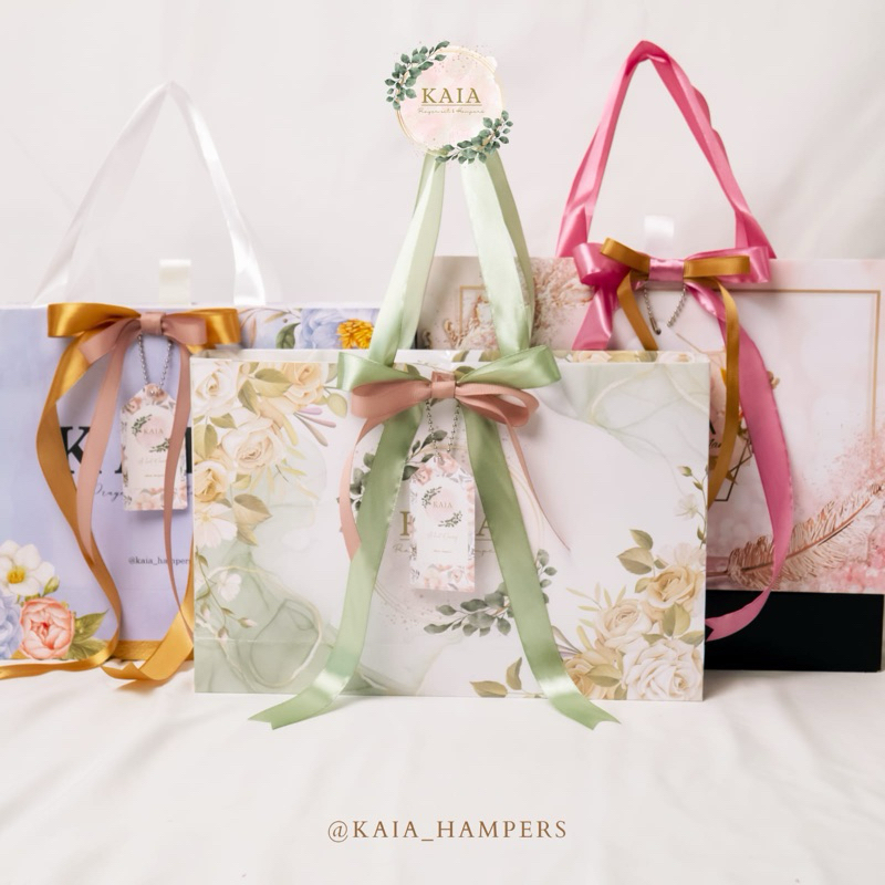 

Tas Slidingbox PaperBag bridesmaid ulang tahun KAIA Hampers