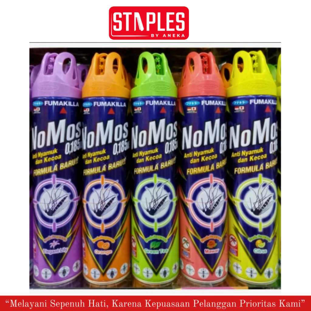 Nomos Aerosol 600ML Fumakilla / Obat Nyamuk Semprot