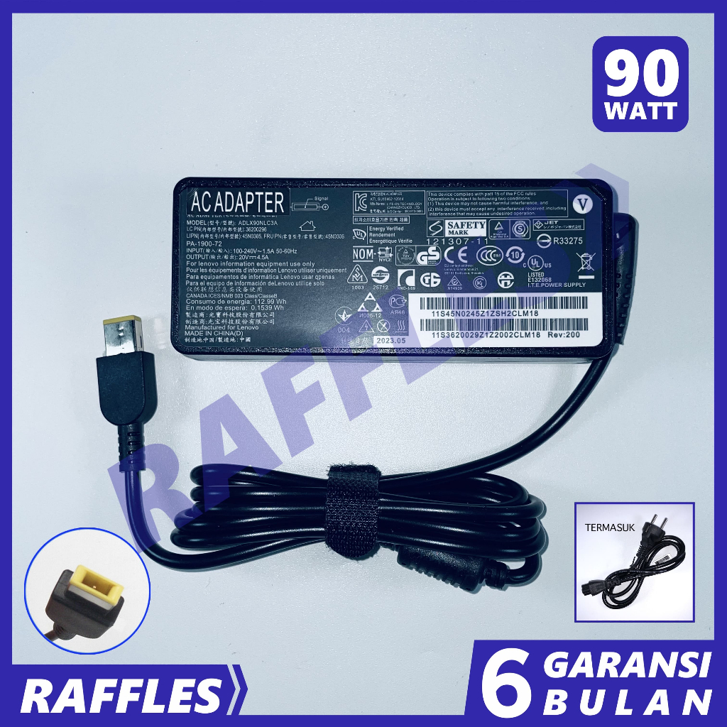 Adaptor Charger Lenovo Thinkpad X1 Carbon, X1 Yoga