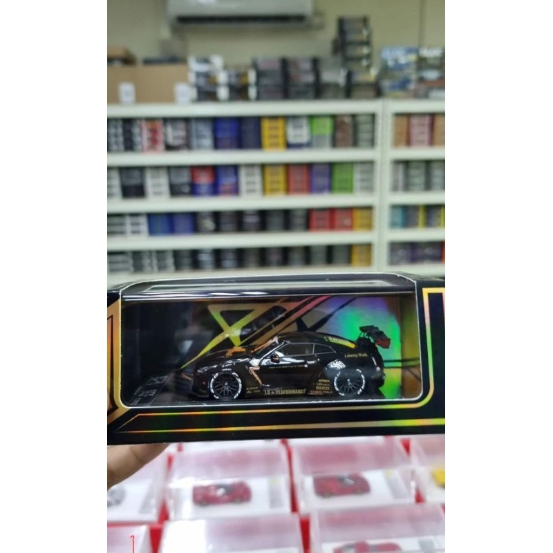 Error 404 Resin Nissan Skyline R35 LBWK Hitam