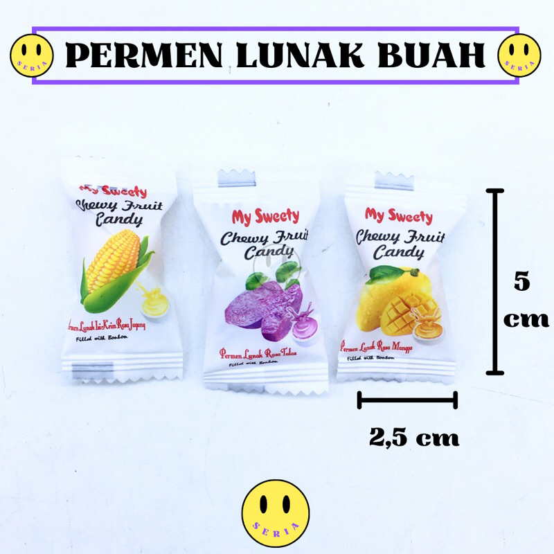 

RB Permen Lunak My Sweet Aneka Rasa Buah Segar