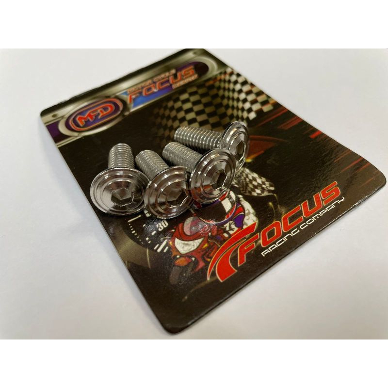 Baut Piringan Disc Cakram Stenlis payung krucut ulir isi 4pcs