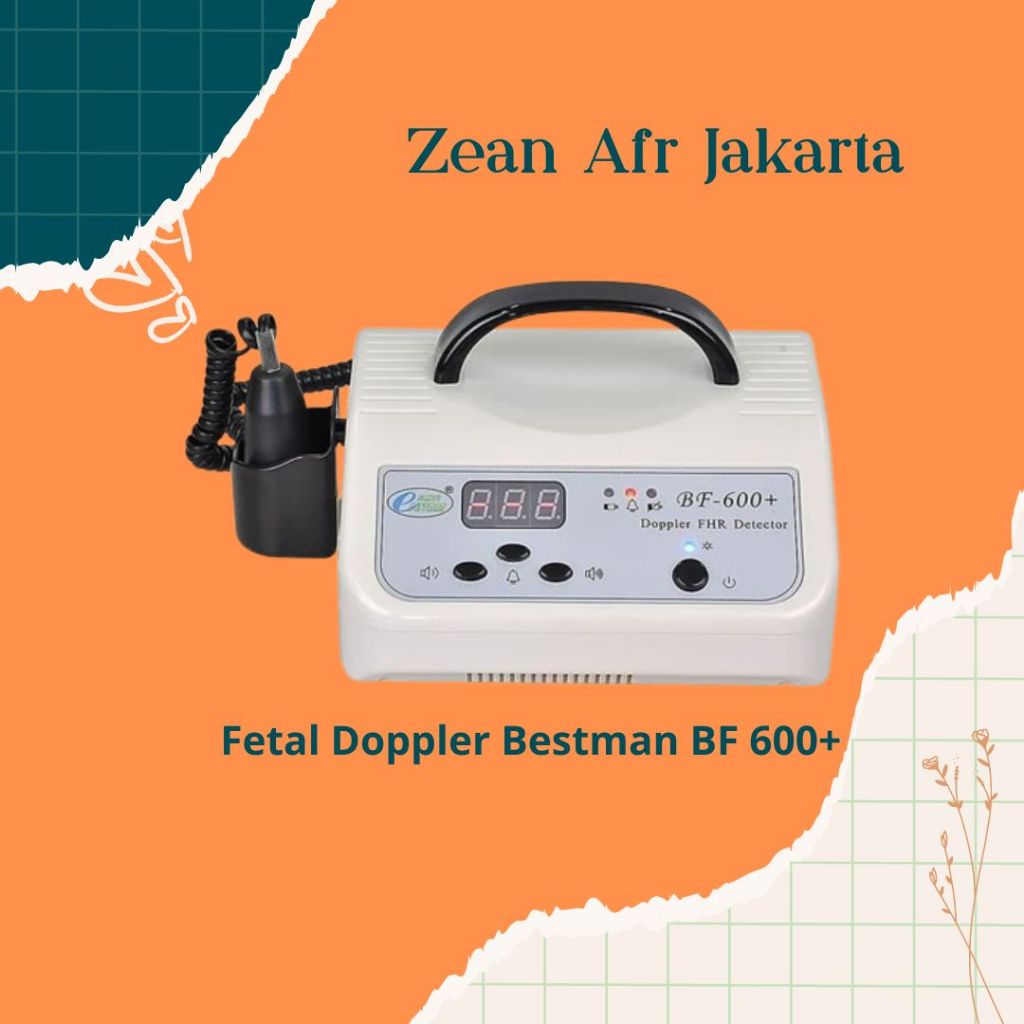 Fetal Doppler Bestman BF 600+ | Alat Detak Jantung Bayi |Bestman BF600