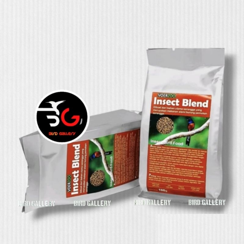 VOER INSECT BLEND VOER BURUNG MURAI VOERZOO INSECT BLEND 100 Gr