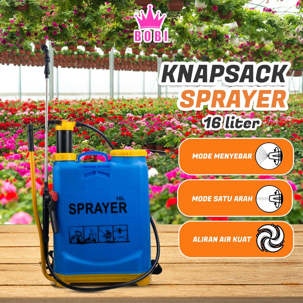 Knapsack Sprayer 16Liter / Sprayer Manual 16Liter / Sprayer Gendongan 16Liter