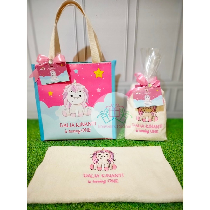 Souvenir Tas ultah anak/Souvenir Tas/Tas ultah anak/Tas custom