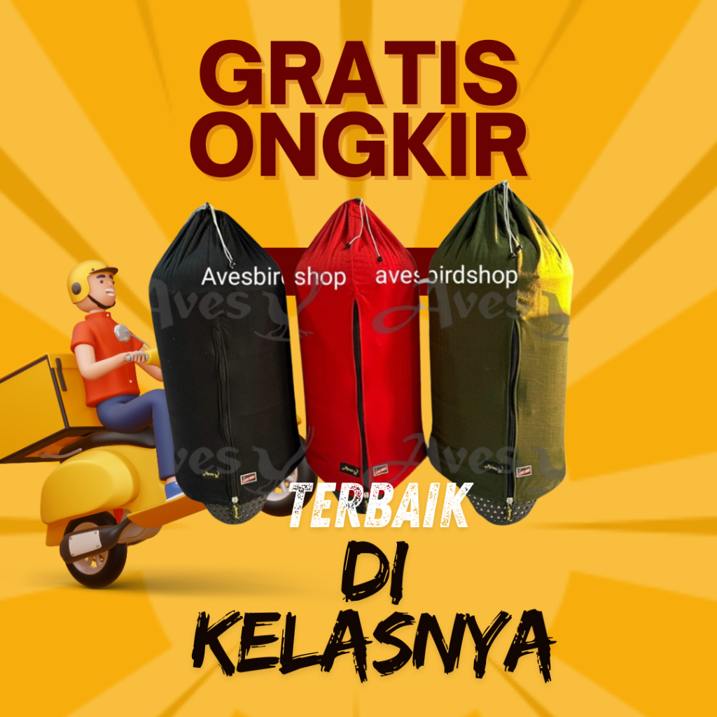 Krodong AVES Lovebird krodong tebal aves selimut sangkar