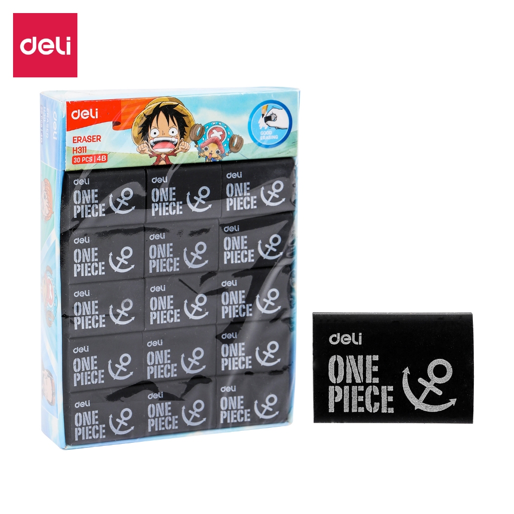 

Deli One Piece School Eraser / Penghapus Gambar One Piece Tidak Cepat Kotor Kualitas Tinggi EH311