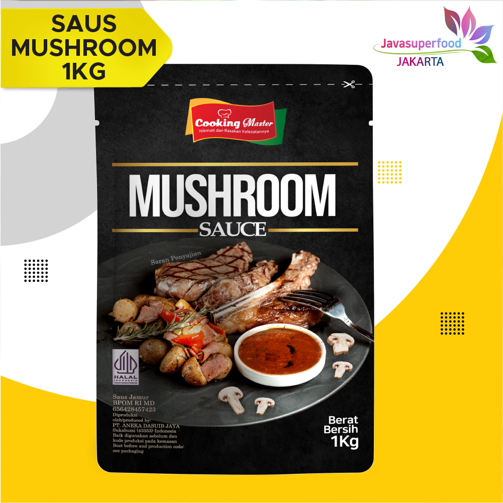 

[Halal] Saus Jamur / Mushroom Sauce Saus Jamur Mushroom Sauce 1KG
