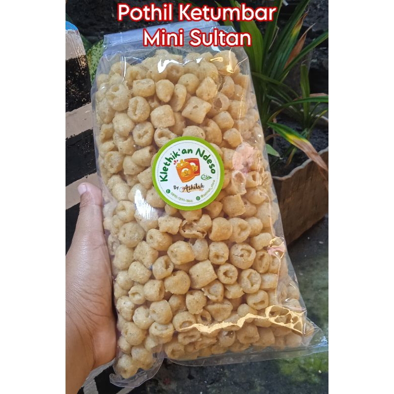 

(250 GR) POTHIL POTIL KETUMBAR MINI SULTAN MAGELANG ENAK RENYAH GURIH MURAH