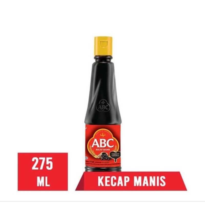 

Abc kecap manis 275ml botol