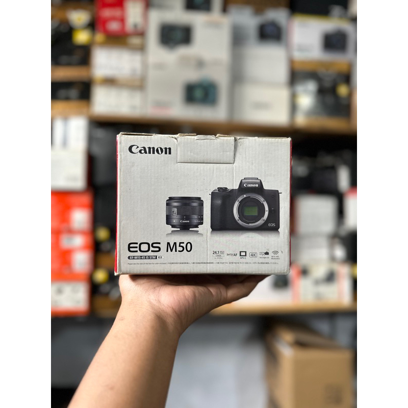 BOX BEKAS CANON M50 termurah di shopee