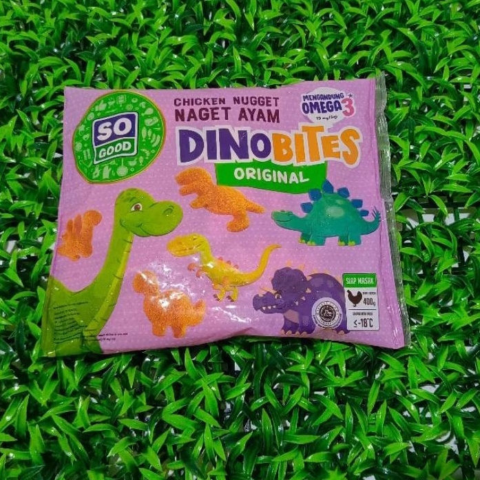 

So Good Chicken Nuggets Dinobites Original - Berat 400Gr