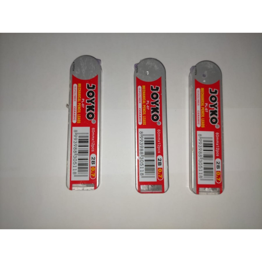 

Pencil Lead / Isi Pensil Mekanik Joyko PL-07 / 2B / 0.7 mm PER TUBE