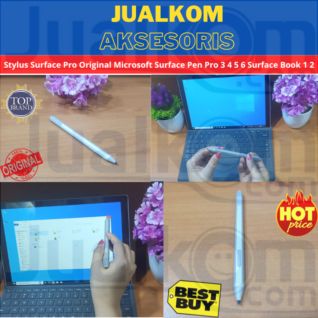 Stylus Surface Pro Original Microsoft Surface Pen Pro 3 4 5 6 Surface Book 1 2