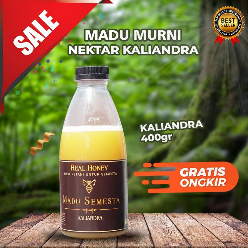 

Madu Semesta - Madu Murni Asli Nektar Kaliandra - 400gram