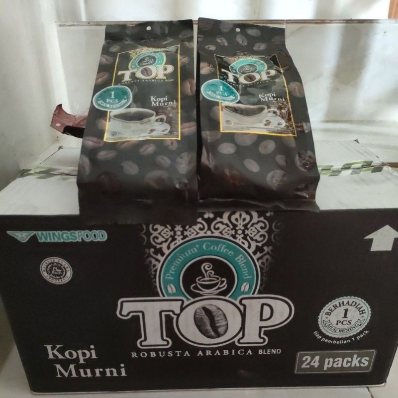 

Top kopi murni 158g 1dus