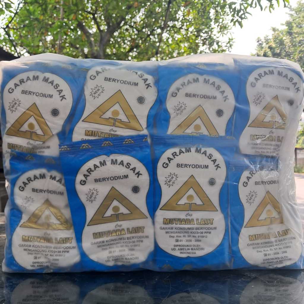 

Garam Dapur Masak Beryodium Halus Putih Harga Grosir 40 pcs