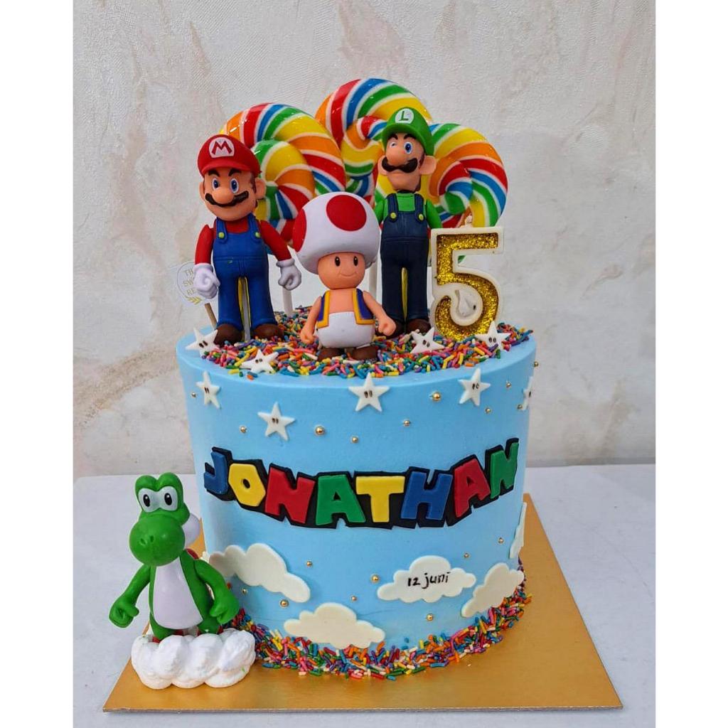 

Cake Birthday Mario Bros