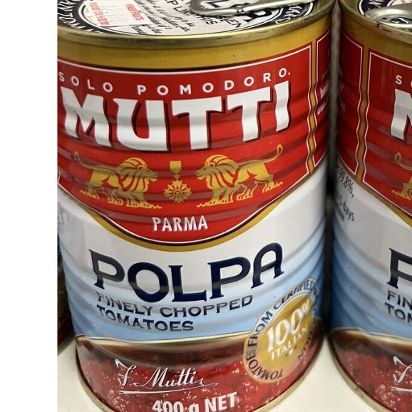 

MURAH TOMATO PASTE FINELY MUTTI POLPA/PASTA TOMAT 400 GRAM