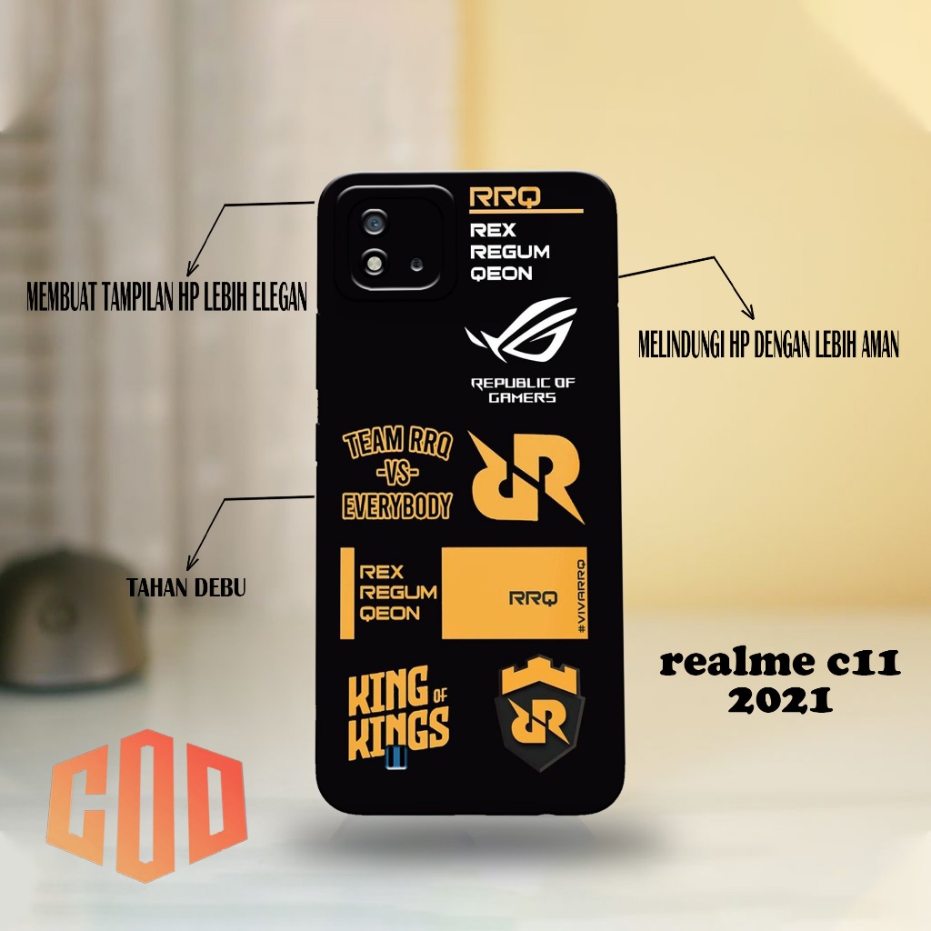 REALME C11 2021 - Softcase REALME C11 2021 - Case Pro Camera REALME C11 2021  - GAMING Case - Casing