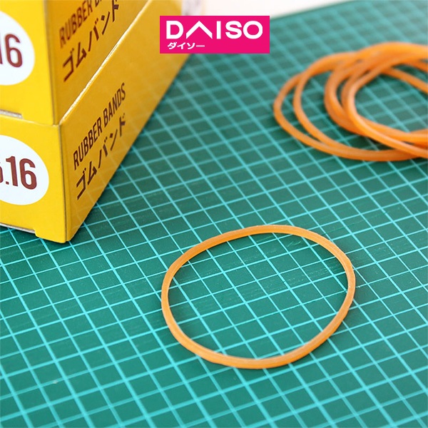 

Daiso Rubber bands (No.16 0.70 oz 2 pcs)
