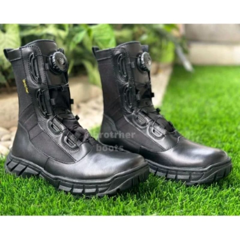 SEPATU PDL TALI PUTAR XTRACK KULIT ASLI MERK BROTHER