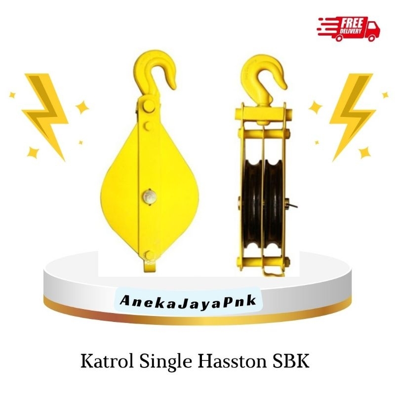 Katrol Engkel Single Hasston / Katrol kapal SBK